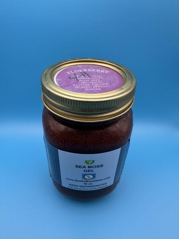 Elderberry Infused Sea Moss Gel